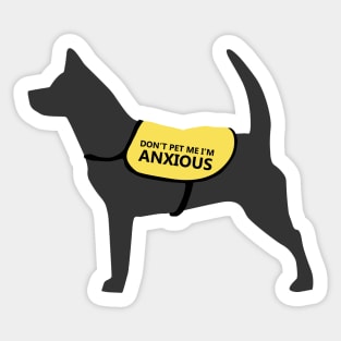 Anxiety Vest Sticker
